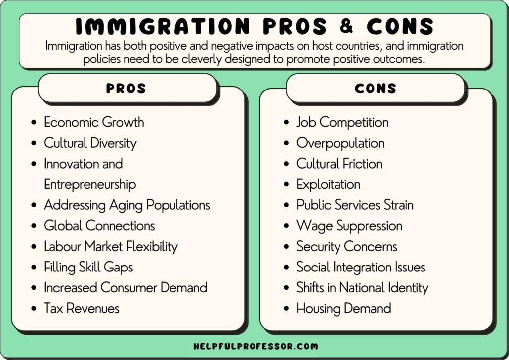 Undocumented migrants support: Pros and Cons